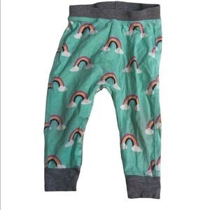 Monica and Andy Rainbow Leggings Organic Cotton Size 12 18 Months